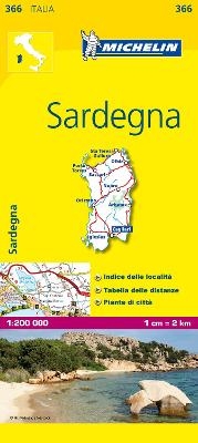 Sardinia - Michelin Local Map 366 -  Michelin