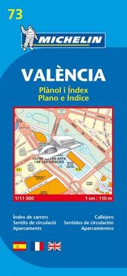 Valencia - Michelin City Plan 73