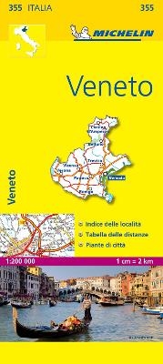 Veneto - Michelin Local Map 355 -  Michelin