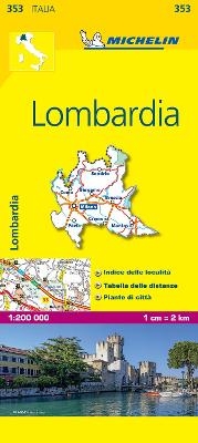 Lombardia - Michelin Local Map 353 -  Michelin