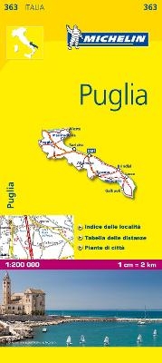 Puglia - Michelin Local Map 363 -  Michelin