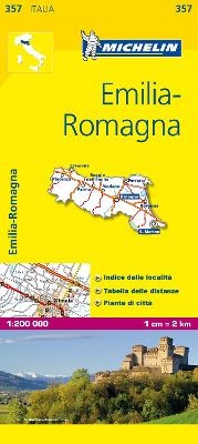 Emilia Romagna - Michelin Local Map 357 -  Michelin