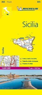 Sicily - Michelin Local Map 365 -  Michelin