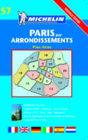 Paris Atlas Arrondissements -  Michelin Staff