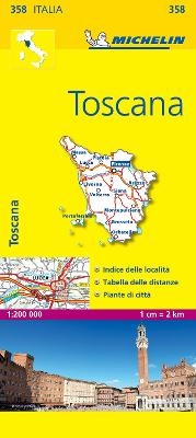 Toscana - Michelin Local Map 358 -  Michelin