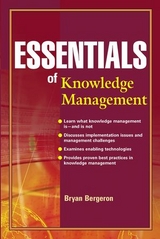 Essentials of Knowledge Management -  Bryan Bergeron