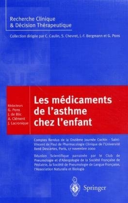 Les Ma(c)Dicaments de L'Asthme Chez L'Enfant - 