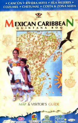 Mexican Caribbean Travel Kit -  Map,  Book Set