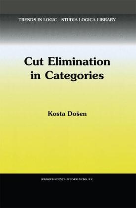 Cut Elimination in Categories -  K. Dosen