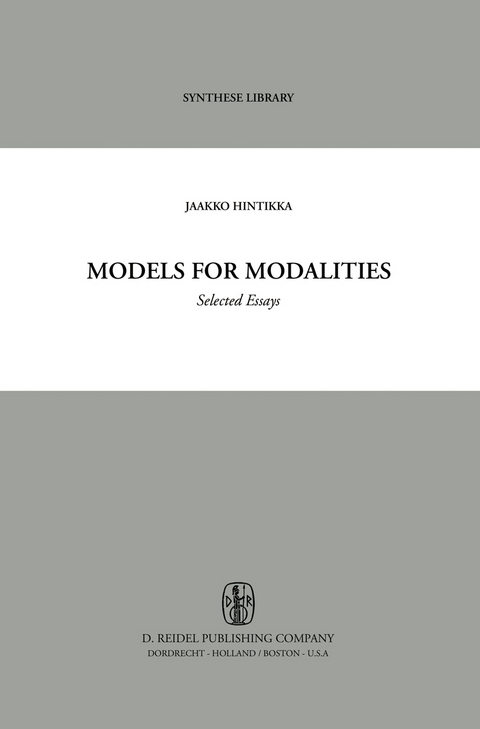 Models for Modalities - Jaakko Hintikka