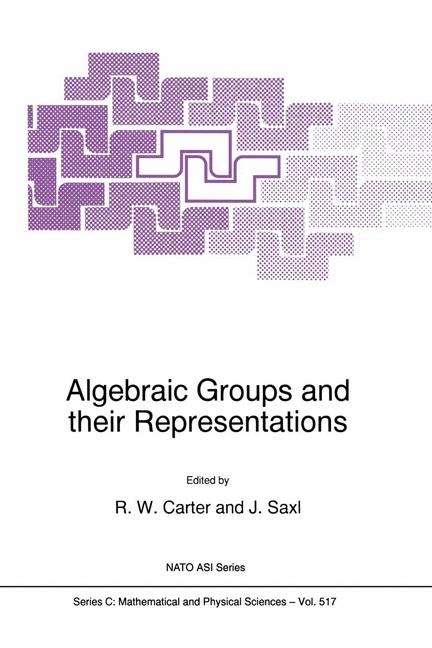 Algebraic Groups and their Representations -  R.W. Carter,  J. Saxl