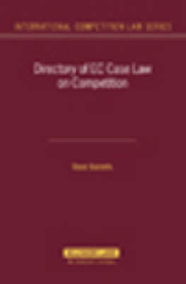 Directory on EC Case Law on Competition - 