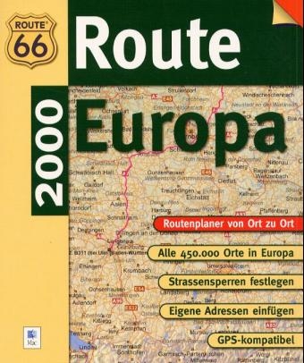 Route 66, Route Europa 2000, für Macintosh, 1 CD-ROM