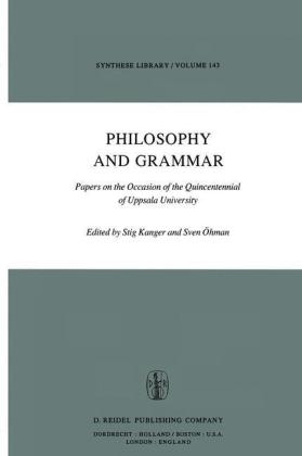 Philosophy and Grammar - 