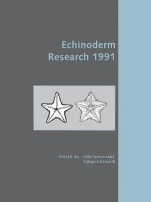 Echinoderm Research 1991 - L. Scalera-Liaci
