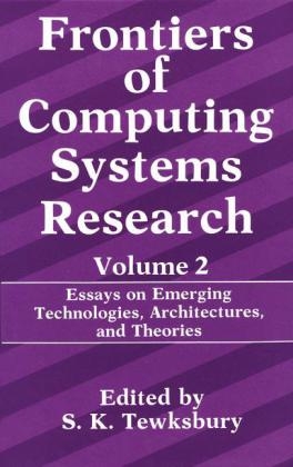 Frontiers of Computing Systems Research - 