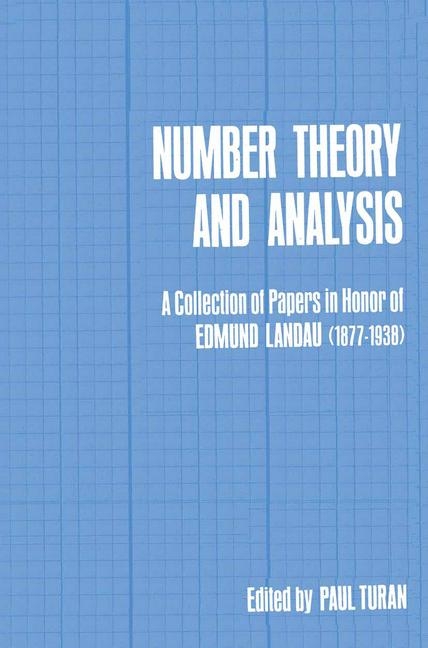 Number Theory and Analysis - 