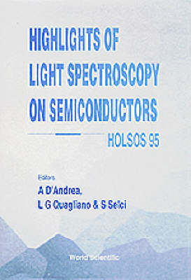 Highlights Of Light Spectroscopy On Semiconductors Holsos 95 - Proceedings Of The Workshop - 