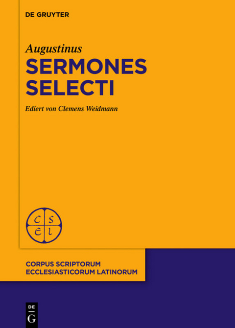 Sermones selecti -  Augustinus