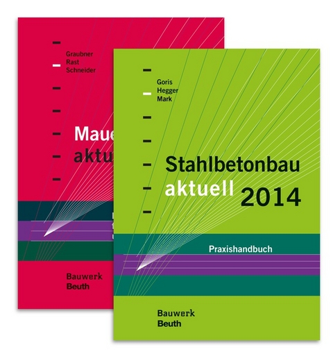 Stahlbetonbau aktuell 2014 + Mauerwerksbau aktuell 2014 - 