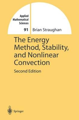 Energy Method, Stability, and Nonlinear Convection -  Brian Straughan