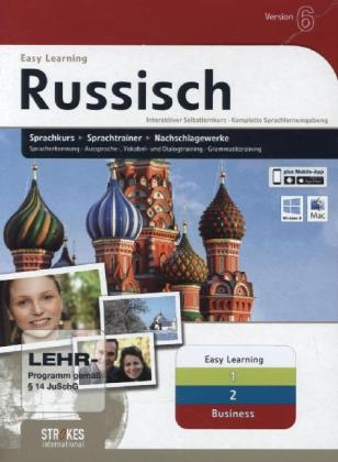 Easy Learning Russisch 1+2+Business Komplettpaket für Anfänger, Fortgeschrittene und Business A1-C1