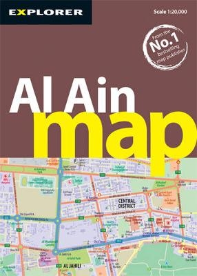 Al Ain Map -  Explorer Publishing and Distribution