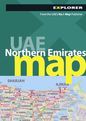 UAE Northern Emirates Map -  Explorer Publishing and Distribution