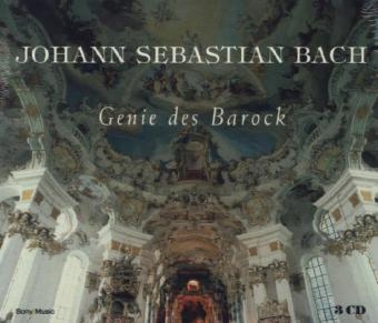 Johann Sebastian Bach - Genie des Barock, 3 Audio-CDs - Johann Sebastian Bach