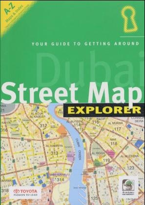 Dubai Street Map - Alistair Mackenzie