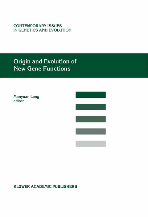 Origin and Evolution of New Gene Functions - 