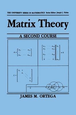 Matrix Theory: A Second Course -  James M. Ortega