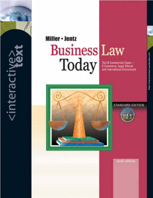 Business Law Today -  Miller, Gaylord A. Jentz