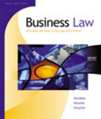 Business Law - Daniel V. Davidson, Brenda Knowles, Lynn Forsythe