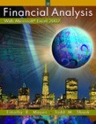 Financial Analysis with Microsoft Excel - Timothy R. Mayes, Todd M. Shank