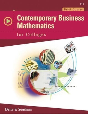 Contemporary Business Mathematics -  SOUTHAM,  Deitz