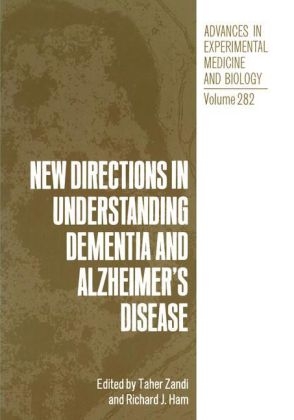 New Directions in Understanding Dementia and Alzheimer's Disease - 