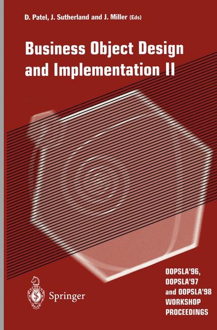 Business Object Design and Implementation II - 