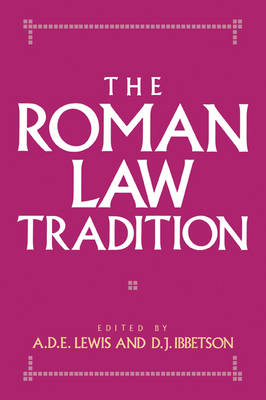 The Roman Law Tradition - 