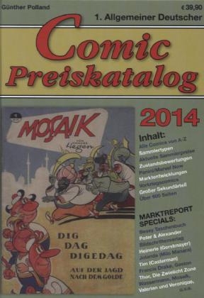 1. Allgemeiner Deutscher Comic-Preiskatalog 2014 - Günther Polland
