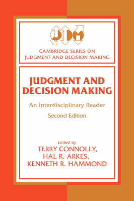 Judgment and Decision Making - 