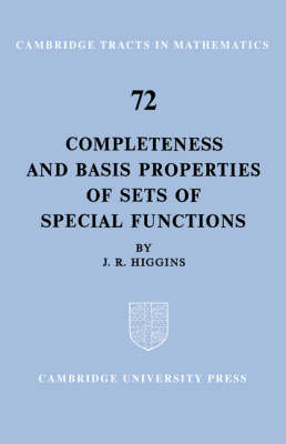 Completeness and Basis Properties of Sets of Special Functions - J. R. Higgins