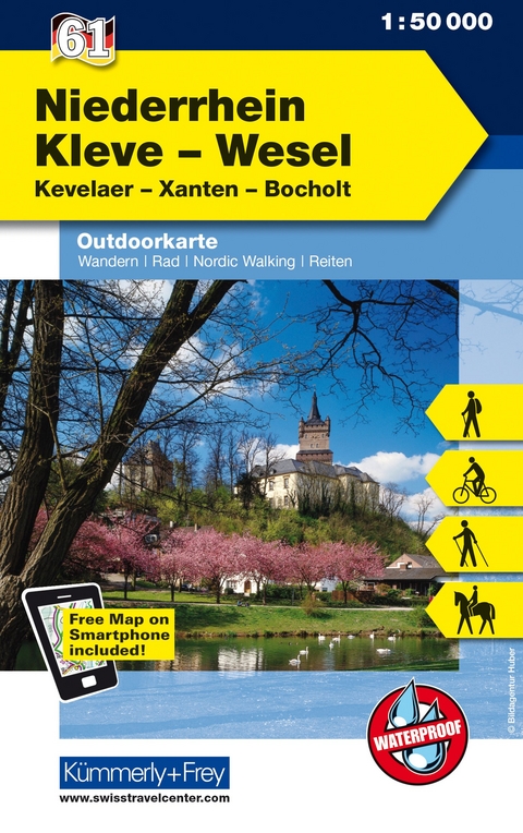 Niederrhein, Kleve-Wesel, Kevelaer, Xanten - Bocholt