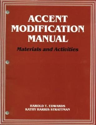 Accent Modification Manual - Harold Edwards, M.A. Strattman  Kathy