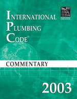 2003 Intl Plumbing Commentary -  ICC