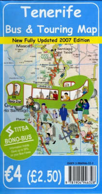 Tenerife Bus and Touring Map - David Brawn