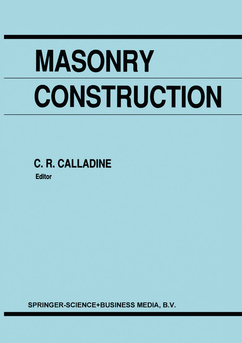 Masonry Construction - 