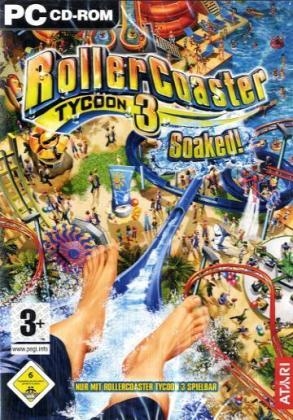 RollerCoaster Tycoon 3, Soaked! CD-ROM