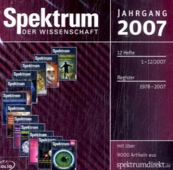 Spektrum der Wissenschaft 2007