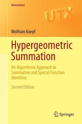 Hypergeometric Summation -  Wolfram Koepf